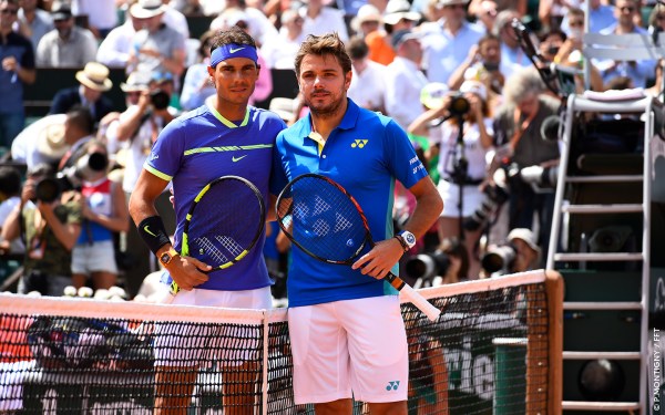 Rafael Nadal dan Stan Wawrinka - Roland Garros 2017 - Wira Asmo